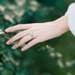 Elven Queen Galadriel Nenya 925 Silver Flower Ring