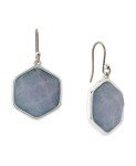 Lucky Brand Silver Stone Drop Earrings for Women