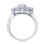 Vintage Art Deco Style Cubic Zirconia Ring