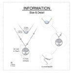 Tree of Life Opal Layered Necklace for Women