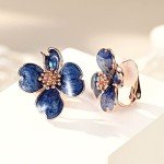 Gold Clip-On Earrings for Sensitive Ears