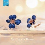 Gold Clip-On Earrings for Sensitive Ears