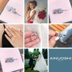 3 Carat CZ Sterling Silver Solitaire Engagement Ring