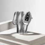 Snake-Designed Bangle Watch for Women