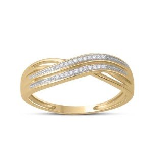 10k Yellow Gold Diamond Fashion Ring