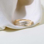 10k Yellow Gold Diamond Fashion Ring