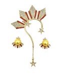 Catriona Gray Three Stars and Sun Ear Cuff