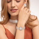 1920s Art Deco Pearl Jewelry Set with Choker