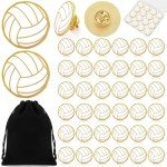 36 Pcs Volleyball Enamel Pins for Sports Fans