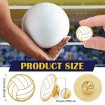 36 Pcs Volleyball Enamel Pins for Sports Fans