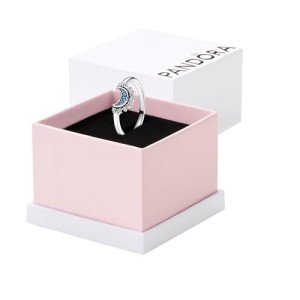 Pandora Sparkling Blue Moon Ring for Women