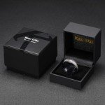 Men's Black Tungsten Dragon Wedding Band, 8mm