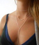 Dainty Sterling Silver Beaded Necklace for Women