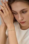 14k Gold Filled Cubic Zirconia Tennis Bracelet