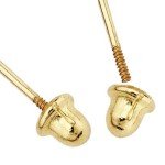 14k Yellow Gold 2mm Ball Stud Earrings