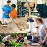 Emily C Ring Holder Necklace for Weddings & Gifts