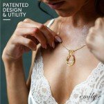 Emily C Ring Holder Necklace for Weddings & Gifts