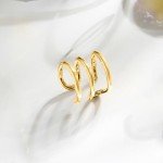 14kt Yellow Gold Multi-Row Ear Cuff by Ross-Simons