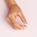 PANDORA Sterling Silver Knotted Hearts Promise Ring