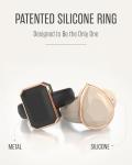 Stylish Women's Silicone Engagement Rings - Size 8