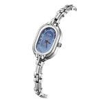 Vintage Gold Oval Bracelet Watch for Women