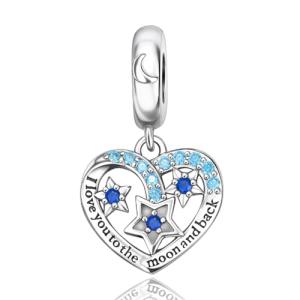 Rose Gold Leopard & Lion Bead Charm Bracelet Set