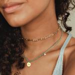 Colorful Gemstone Beaded Choker Necklace for Women