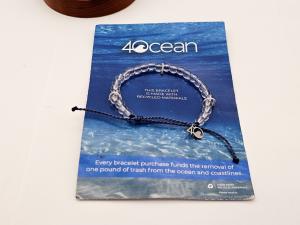 Signature Blue Beaded Bracelet by 4Ocean