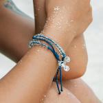 Signature Blue Beaded Bracelet by 4Ocean