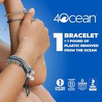 Signature Blue Beaded Bracelet by 4Ocean