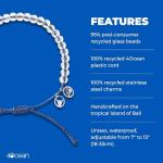 Signature Blue Beaded Bracelet by 4Ocean