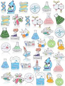 40 Cute Science Enamel Pins for Kids & Adults