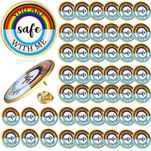 Rainbow Enamel Pins - LGBTQ Pride Badge Set