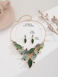 Vintage 14k Gold Plated Floral Jewelry Set