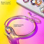 Kate Lynn Phoenix Crystal Bangle Bracelet for Women