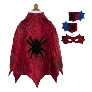Spider Cape Set with Mask & Wristbands for Kids