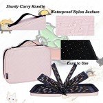 Pink Enamel Pin Display Book with 6 Pages