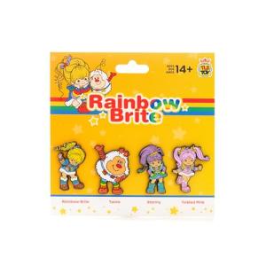 Rainbow Brite Limited Edition Enamel Pin Set