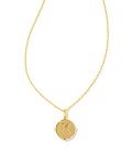 Kendra Scott Reversible Letter K Pendant Necklace