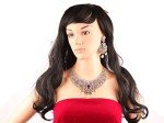 Royal Blue Bollywood Statement Necklace Set