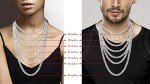 Miabella 7mm Diamond Cut Cuban Link Chain Necklace