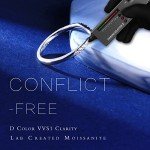 1.8mm Moissanite Curved Wedding Band - 14K White Gold