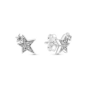 PANDORA Asymmetric Stars Stud Earrings for Her