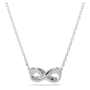 Swarovski Infinity Pendant Necklace with Clear Crystals