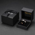 King Will Tungsten Carbide 8mm Rose Gold Wedding Band