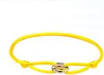 Elegant 18K Gold Women's Letter Bangle Bracelet