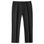 Kids Slim Fit Black Velvet Tuxedo Suit Set