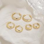 14K Gold Hypoallergenic Hoop Earrings for Women