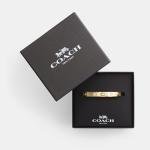 Coach Women's C Logo Hinged Bangle Bracelet