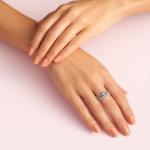 PANDORA Tiara Crown Ring in Sterling Silver